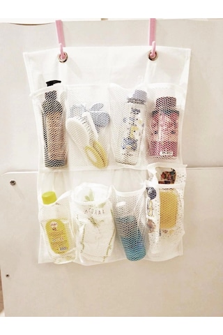 8 Cepli Bebek Beşik Düzenleyici Askılı File Organizer Çok Renkli