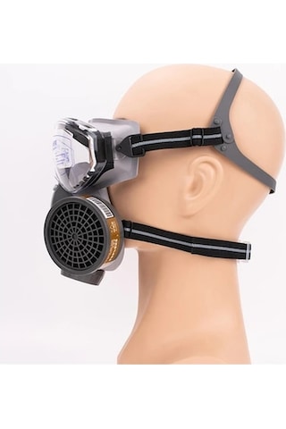 Trendooze 8200 Toz Geçirmez Maskesi - Yarım Tam Yüz Koruma