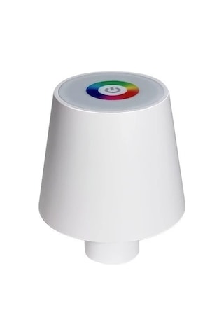 Cbtx Wy22519 Şarj Edilebilir Rgb Led Lamba Taşınabilir Masa Lambası Bar Parti Dokunmatik Kontrol Şarap Şişesi Işığı - Beyaz