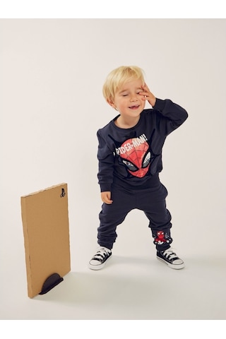 Name It Spiderman Antrasit Erkek Çocuk Sweatshirt 13221195 001 Antrasit