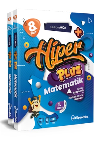 2027 8. Sınıf Hiper Plus Matematik Konu Anlatımlı & Etkinlikli Soru Bankası 2 Kitap Set Serkan Akça 2027 8. Sınıf Hiper Plus Matematik Konu Anlatımlı & Etkinlikli Soru Bankası 2 Kitap Set Serkan Akça