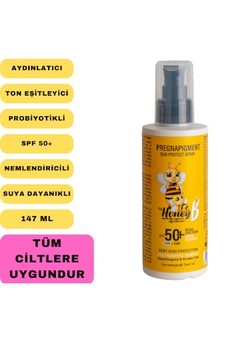 My Honey B Pregnapigment Leke Karşıtı Güneş Spreyi SPF50+ 147 ML