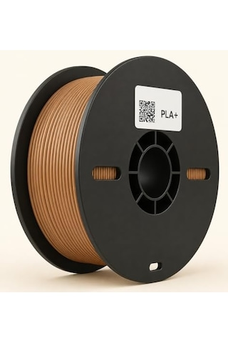 Pla+ Filament 1.75mm 1 Kg - Sütlü Kahve