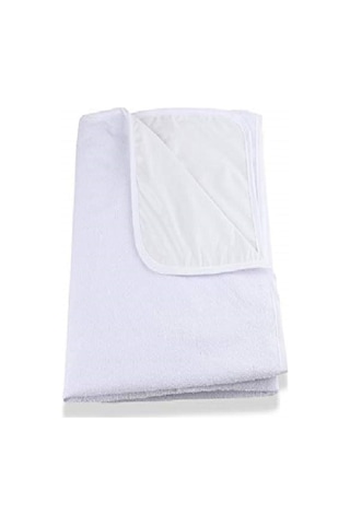 Bebesi Sıvı Geçirmez Bebe 70x110 Cm Yatak Koruyucu Alez Beyaz