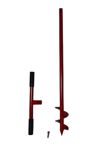 Montaj Kollu Toprak Burgusu Çit Dikme Makinesi 15 Cm Çap