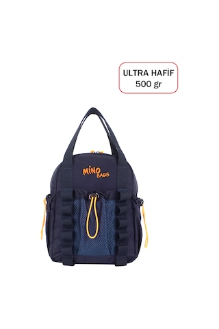 Dada Fonksiyonel Ultra Hafif Lacivert Kadın Sırt Çanta El Ve Omuzda Kullanım Yeni Nesil Su İtici Kumaş