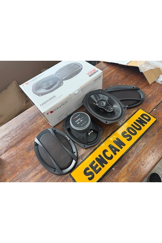 Nakamichi - 6x9 Oval Koaksiyel Hoparlör Japon 700watt 100rms - Sencan Sound