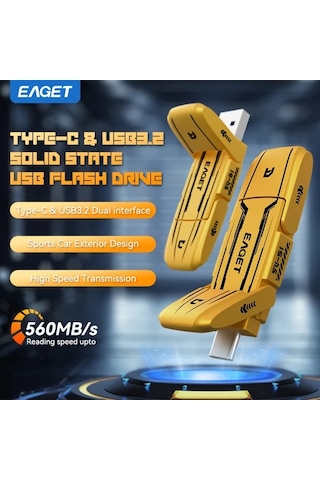 Xuweiwei Egate 128 Gb Harici Usb C Ssd Bellek 560mb S Hizli 2si 1 Arada Tip C Usb A İphone Uyumlu 15 Ps5 Android Windows Mac İcin