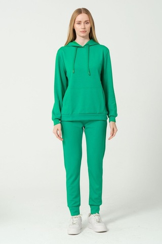 Kadın Yumuşak Kumaş Eşofman Takımı Eşofman Altı Ve Sweatshirt Çok Renkli