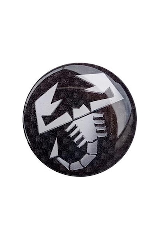 Grande Punto Yuvarlak Abarth Logo Rozet Jant Göbeği