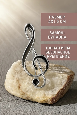 Queen Fair Kadın Broş Şık Orijinal 175351637 Siyah