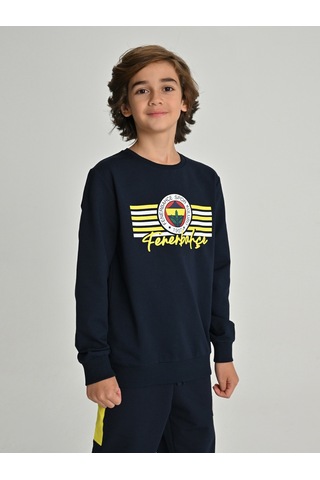 Fenerium Çocuk Trıbun Şeritli Fenerbahçe Sweat Fb Laci Yeni