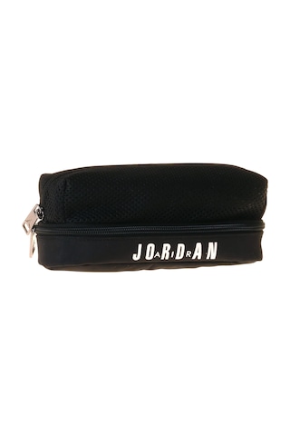 Jordan Air Houston Black Erkek Çocuk Siyah Üç Gözlü Kalemlik/kalem Çantası - Q3175