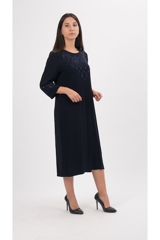 Soralline Kadın Lacivert Elbise 1115 Lacivert