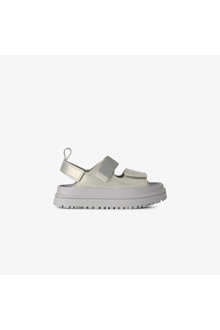 Ugg Goldenglow Glossy Sparkles Çocuk Gri Sandalet 1178750k 2800153