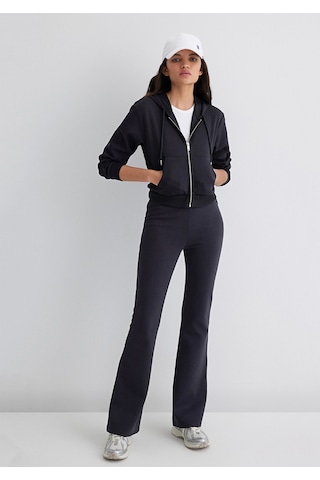 Mavi - Kapüşonlu Siyah İnterlok Sweatshirt 1s10424-900 Siyah