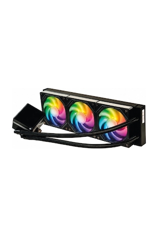 AERSTONE Coolvision 360mm LCD Ekranlı INTEL AMD uyumlu SIVI Soğutucu