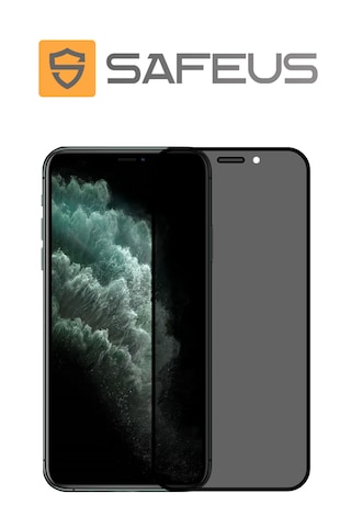 Safeus Tam Kaplayan Hayalet Parmak İzi Bırakmayan Safir Ekran Koruyucu Cam , Apple Uyumlu iPhone 11 Pro İle