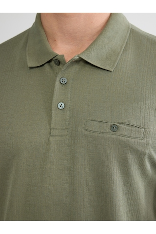 Lcwaıkıkı Classic Haki Polo Yaka Erkek Tişört