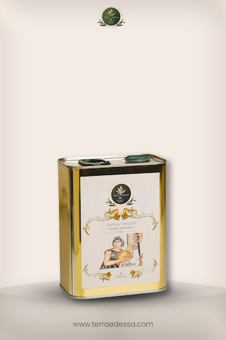 Terra Edessa Olio High Quality Olive Oil Erken Hasat Natürel Sızma Zeytinyağı - 2 Litre - Mezopotamya'nın Bereketli Lezzeti