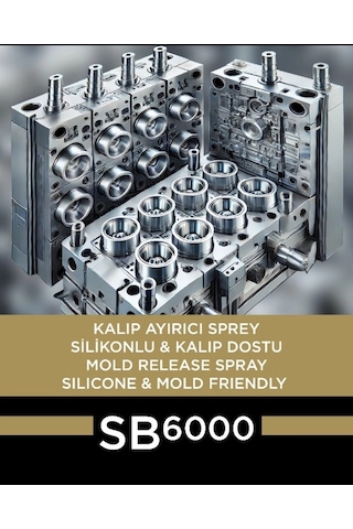 Sibax Sb6000 Kalıp Ayırıcı Sprey Silikonlu 400 Ml