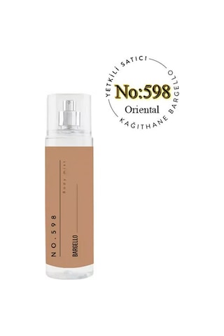 No: 598 Unisex Body Mist Edt 210 Ml Oriental - Mnms210no598bm