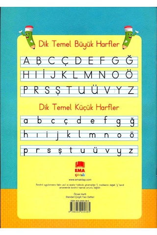 Yeni Dik Yazı Örnek Harfli Yazı Defteri Müfradat 2021