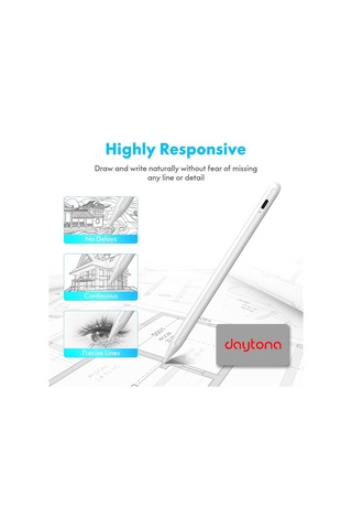 Lexroo Zr61 İos Uyumlu/android/windows Dokunmatik Ekran İçin Pil Göstergeli, Magnetik Standart