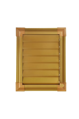 45 X 45 Alüminyum Altın Banyo Wc Havalandırma Panjuru