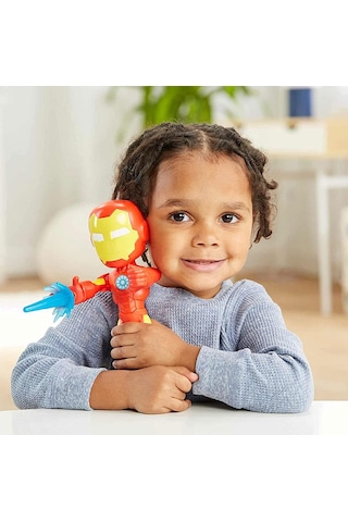 Spidey And His Amazing Friends Dev Figür Iron Man F6164 Iron Man