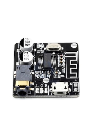 Hizlidiyot Vhm-314 Bluetooth 5.0 Mp3 Modül Ses Alıcı Kartı Kablosuz Müzik