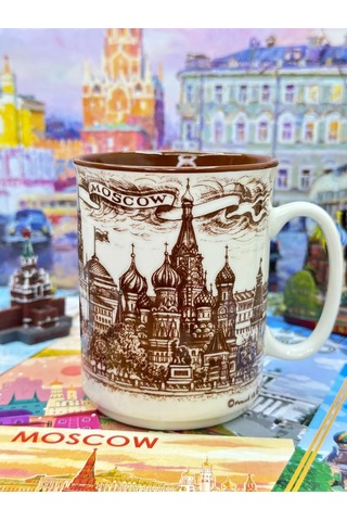 Bjorn Porselen Fincan "moskova", 250 Ml 241329030 Kahverengi