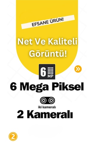 Avenir 6 mp 2 Kameralı Güneş Enerjili Ptz 4g Sim Kartlı 256 GB Sd Kart Destekli Kamera 360° Dönebilir