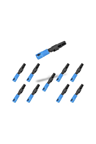 10 Adet Sc/upc Fast Konnektör Sc/upc Fast Connector 10 Adet Sc/upc Fast Konnektör Sc/upc Fast Connector