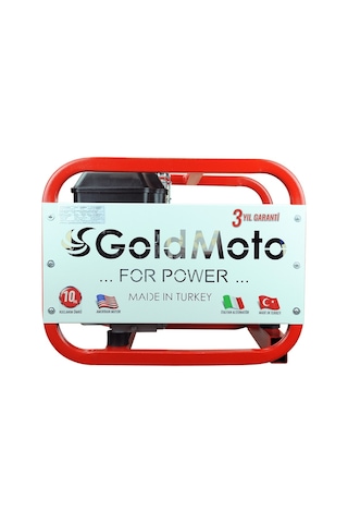 Goldmoto Gm4bjbs Benzinli 4 Kva Nsm Alternatörlü Monofaze Jeneratör