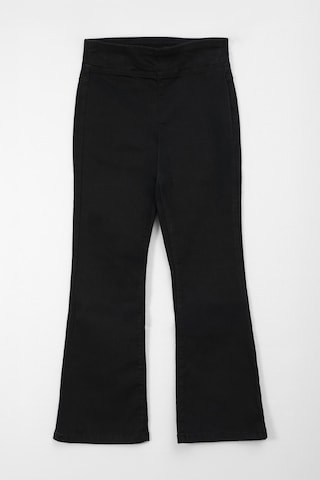 Bluew White Kadın Siyah Flare Esnek Tayt Jean Pantolon