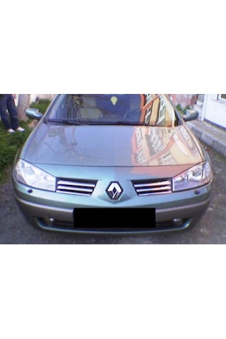 Renault Megane 2 Krom Ön Panjur 6 Parça 2002-2006 Arası P.çelik