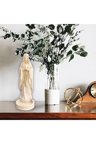 Dolıty Oturma Odası Masa Dekorasyonu Için Meryem Ana Heykeli 20 Santimetre