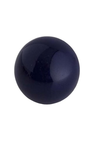 5 Adet Tomurcuk Porselen Top Düğme Siyah Çocuk Odası Kulp Siyah