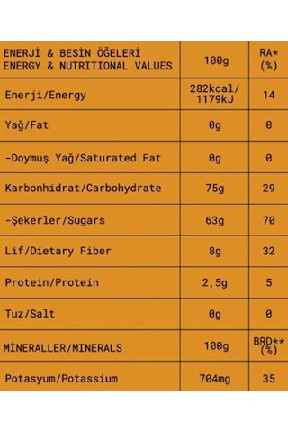 Fropie Çekirdeksiz Hurma Dilimleri - Deglet Noor 75 G