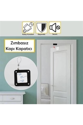 Yangına Dayanıklı Sıva Üstü Tüm Kapılar İçin Uygun Otomatik Kapanan Hızlı Otomatik Kapı Kapama Diğer