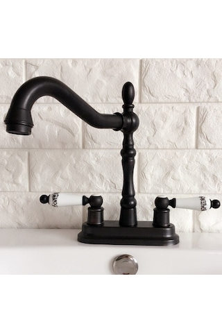 Banyo Lavabo Bataryası Ankastre Mat Siyah 22.5 CM