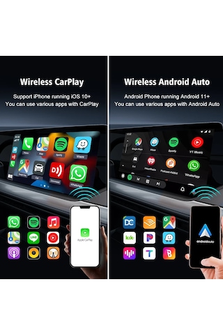 2air Mini5 Pro Carlinkit 5.0 Kablosuz Carplay Kablosuz Android Oto Kutusu 2.4g Carlinkit Mini5 Pro Carlinkit Genuine