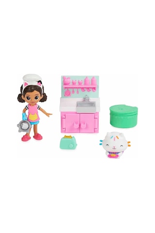 Gabby S Dollhouse Mutfak Oyun Seti