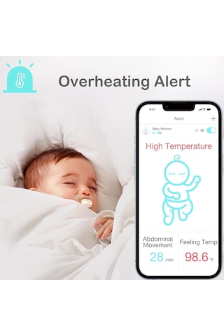Sense-u Akıllı Bebek Karın Hareket Monitörü - Yeşil