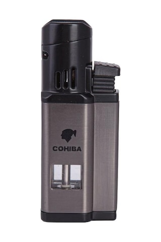 Cohiba Ccm0436g 3 Jet Torch Puro Çakmağı Gri