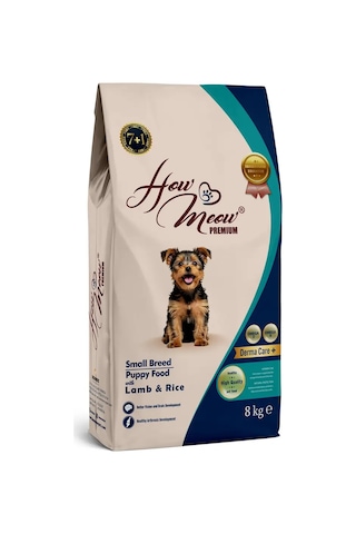 How Meow Yavru Köpek Küçük Irk Kuru Maması Kuzulu Ve Pirinçli - 7+1 Kg How Meow Yavru Köpek Küçük Irk Kuru Maması Kuzulu Ve Pirinçli - 7+1 Kg