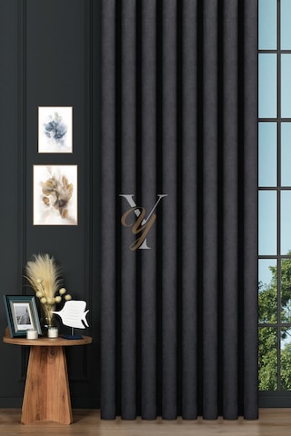 Petek Fon Perde V-1032 Antrasit Antrasit