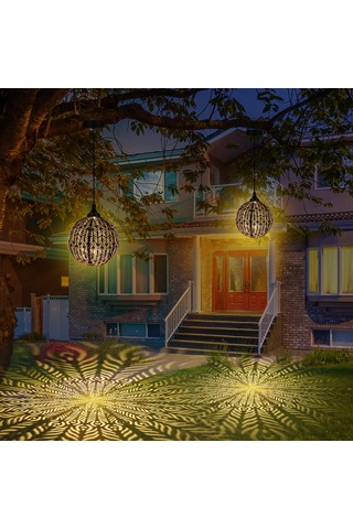 Neevoyu Güneş Enerjili Top Şekilli Zirai Askı Lambası, Otomatik Açma/kapama, Ip44 Su Geçirmez, Bahçe/patio Için 8-10 Saat Süreyle Isı Beyazı Işık Sıcak Beyaz