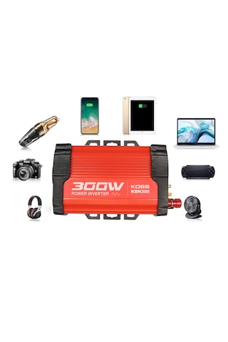KOBB KBN300 12V/220V  300Watt Modifiye Sinüs Dönüştürücü İnvertör